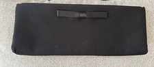 Vintage Jet Black Harry Lavine Ladies Evening Clutch Bag