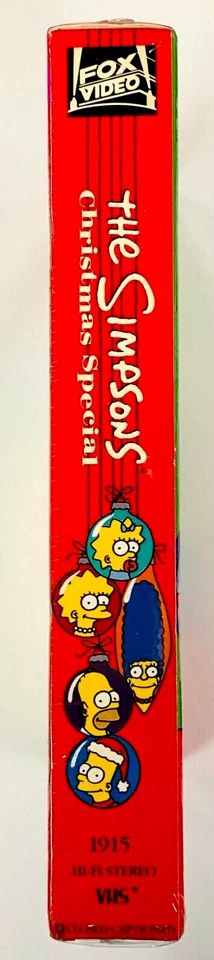 Simpsons Christmas Special, The (VHS,1991) Watermark - New Sealed - Fox Video - Image 4 of 4