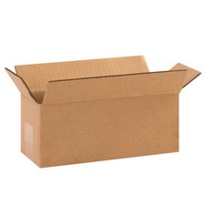 100 - 10 x 4 x 4 Corrugated Shipping Boxes Storage Cartons Moving Packing Box