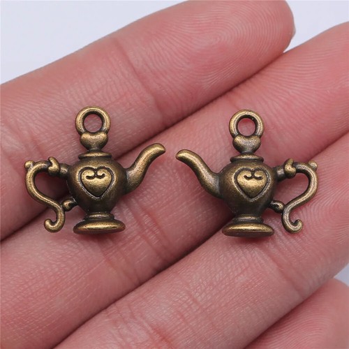 5pcs 21x19mm Teapot Charms Pendant - Picture 7 of 9
