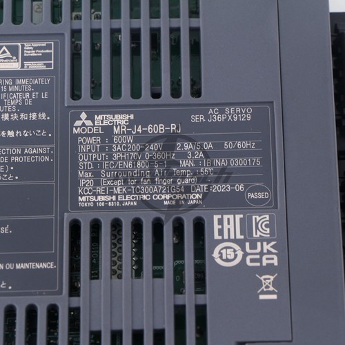 ONE NEW MITSUBISHI AC SERVO DRIVER MR-J4-60B-RJ - Picture 18 of 18