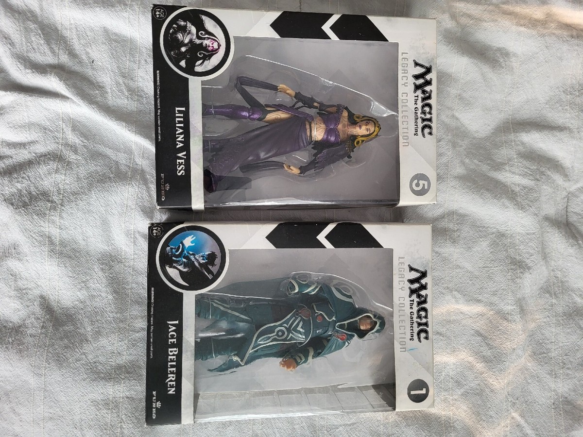 Jace Liliana Magic the Gathering Legacy Collection Action Figures