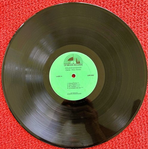 Salsa Collector's 1980-LP- Conjunto Clasico with Tito Nieves – Felicitaciones - Picture 3 of 4