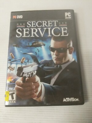 Secret Service PC 2008 Game Windows XP/Vista Activision