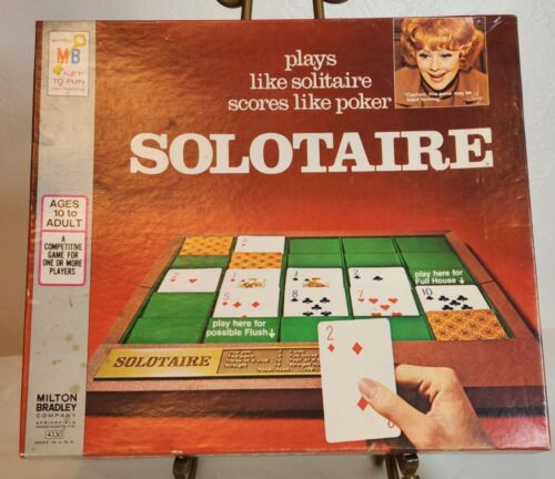 Solotaire board game 100% Complete 1973 Good Condition