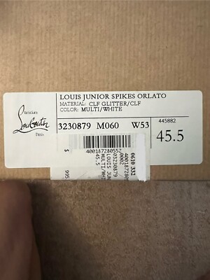 Christian Louboutin 1255044I731 関税送料込 Christian Louboutin New $995 Sneakers Shoes Trainers 45.5