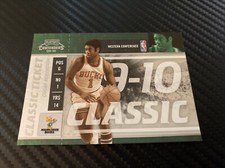 2009-10 Playoff Contenders Classic Ticket Oscar Robertson #147 HOF