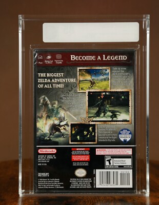未開封新品 VGA 鑑定品 85+ ゼルダの伝説　トワイライトプリンセス　GC ゼルダの伝説トワイライトプリンセス ゲームキューブ VGA90 #VGA