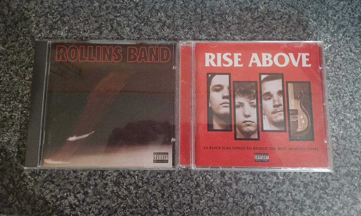 Rollins Band - Weight (CD 1994) + Black Flag: RISE ABOVE (24 Songs