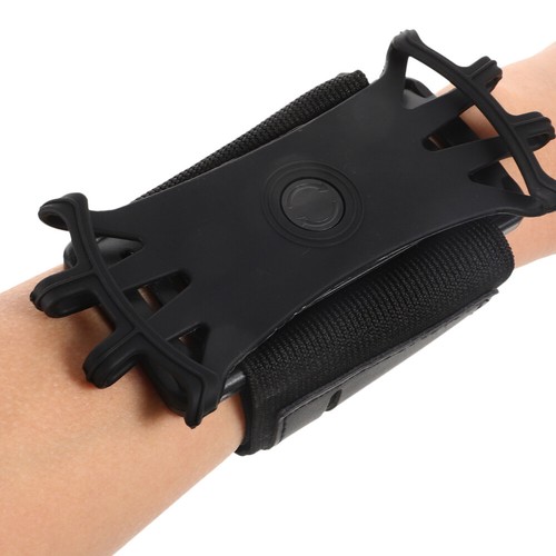Cell Phone Wristband Gym Holder Fitness Arm for Cellphone Armband Running - Photo 11 sur 12
