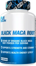 Evlution Nutrition Black Maca Root - Energy Support for Stamina - 60 Servings