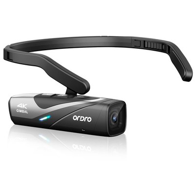 ORDRO EP8 4K Wearable Vlog Camera with WiFi App Control and Stabilization