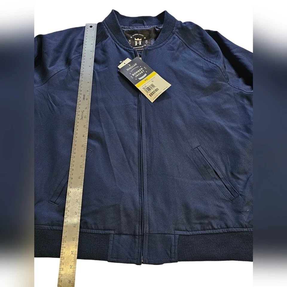CLASSIC NWT HAGGER BOMBER COAT. MENS SZ MD. - Image 4 of 4
