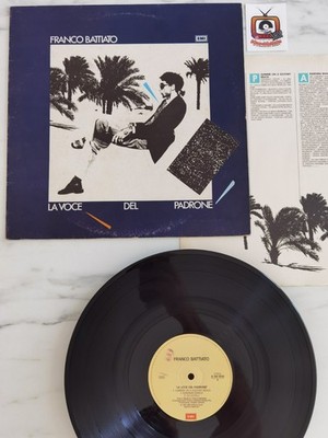 FRANCO BATTIATO - La Voce del Padrone ITA 1st Press 1981 Vinyl 33 Runden Vinyl LP