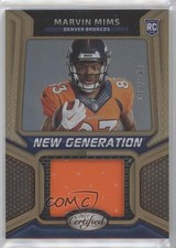 2023 Certified New Generation Jerseys Mirror Bronze 193/349 Marvin Mims 0rd2