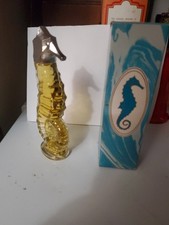 avon bottles vintage Sea Horse Miniature Heres My Heart Cologne 1.5 Oz