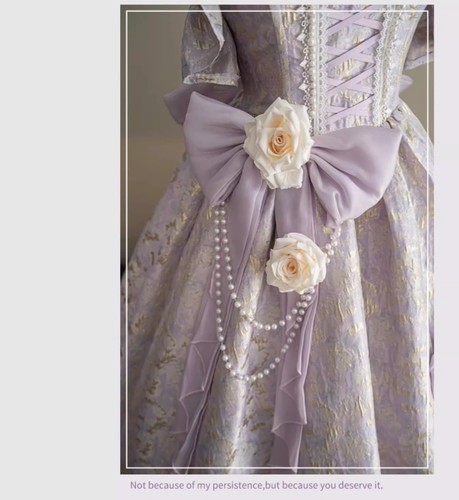 Lolita Evening/Princess Dress Sweet Bow Sleeveless Lace Waist Prom Dress Ladies - 第 19/24 張圖片