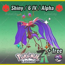 Dragalge Pokemon Legends ZA   Shiny 6 IV   Alpha    Master Ball
