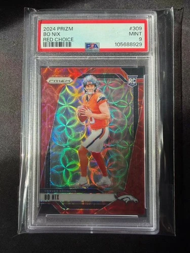 🔌IU 2024 PANINI PRIZM RED CHOICE PRIZM RC BO NIX  11/20 PSA 9