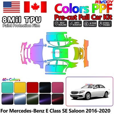 Precut PPF Paint Protection Film For Mercedes-Benz E Class SE Saloon 2016-2020