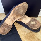 Ralph Lauren Purple Label Navy Blue Alonzo Collis Slipper Shoe Polo Italy 9.5 — photo 6
