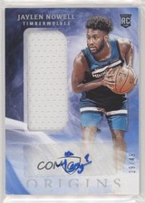 2019-20 Panini Origins Rookie Jersey Blue 29/49 Jaylen Nowell #158 Auto 8k4