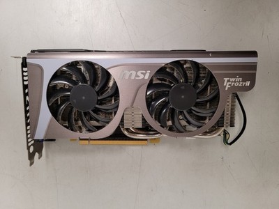 MSI N560GTX-Ti Twin Frozr II/OC NVIDIA GeForce GTX 560 Ti Graphics Card 1GB used