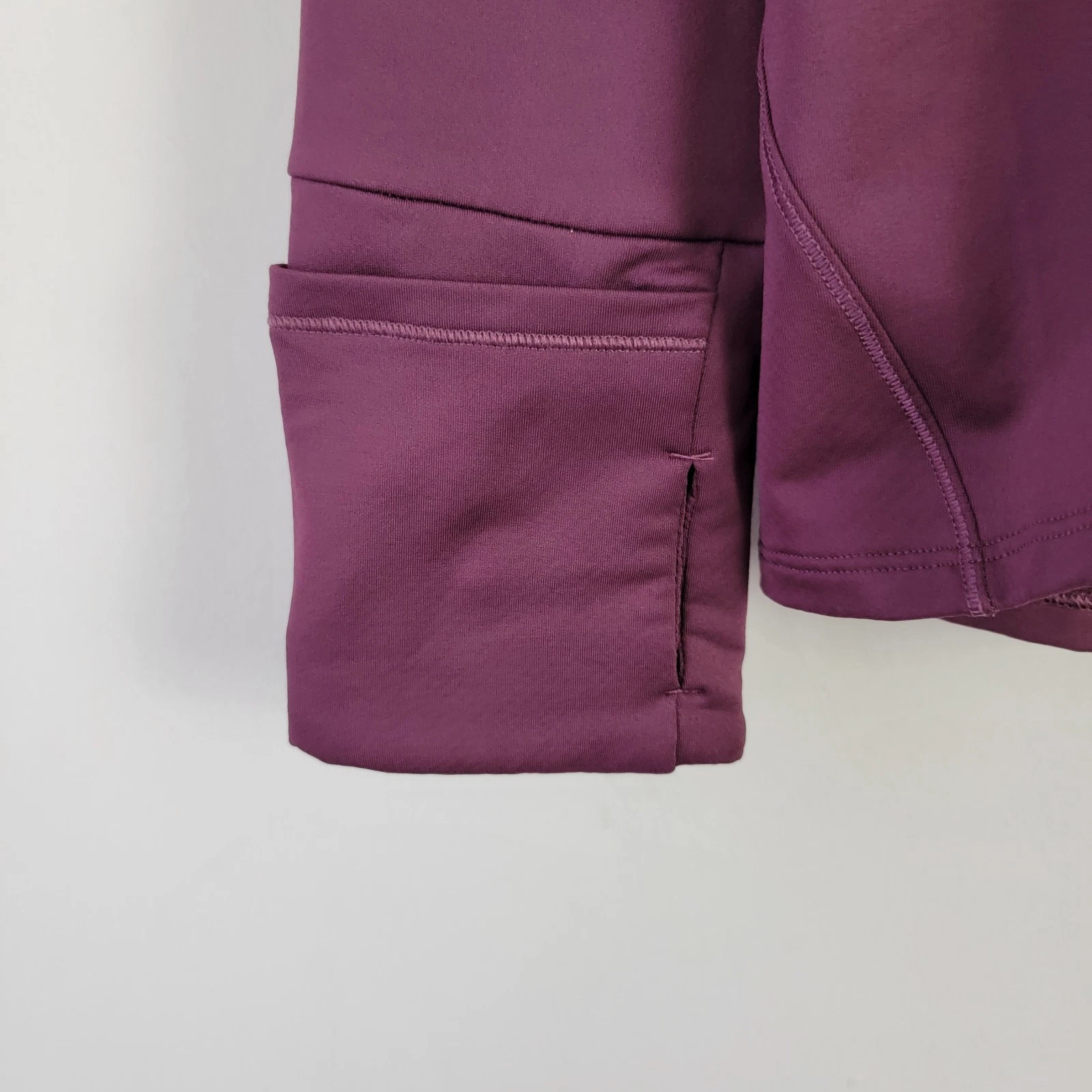 athleta whistler half zip athletic running jogging hoodie