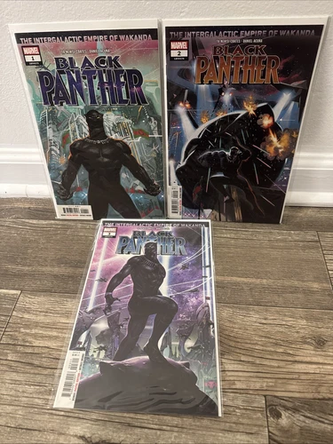Marvel Black Panther #1-3 set by Ta-Nehisi Coates Daniel Acuna First Print
