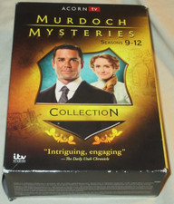Murdoch Mysteries: Seasons 9-12 Collection DVD's 20-Discs Mystery Yannick Bisson