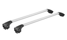 Dachträgersystem silber MODULA Case System Oval Bar integrierte Reling