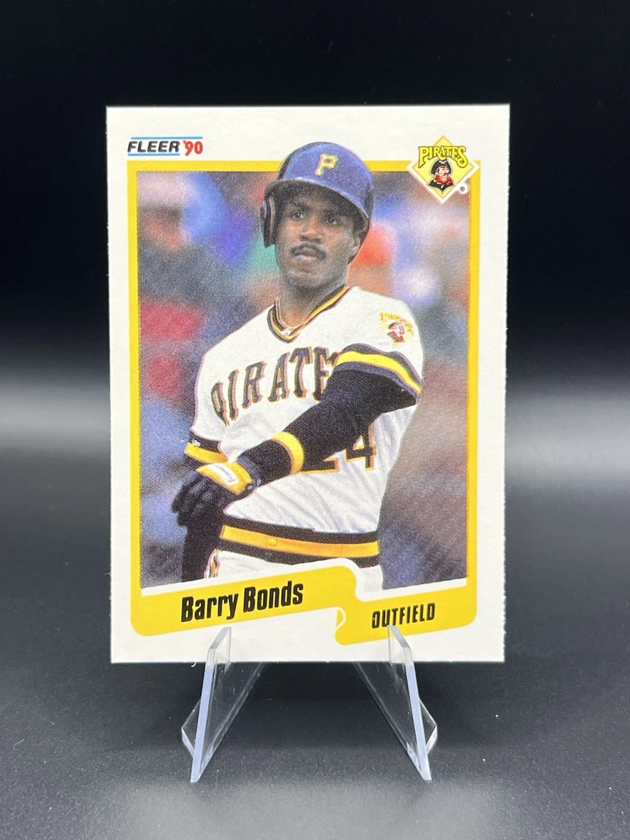 Fleer Barry Bonds 1990 Season Baseball Sports Trading Cards