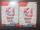 Lot de cartes à collectionner Pokémon TCG 151 Booster Écarlate et Violet - 6 packs