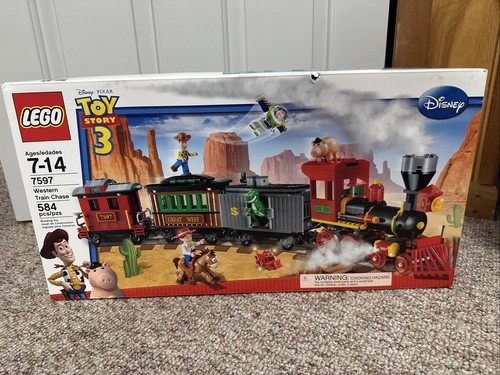 ZURÜCKGENOMMEN! LEGO Disney Toy Story Western Zug Verfolgungsjagd 7597 FABRIKVERSIEGELTE VERPACKUNG!