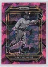 2023 Panini Prizm Pink Ice Prizm Arky Vaughan #222 HOF 0i1b