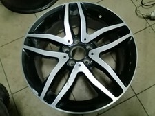 1x Alufelge 18 Zoll 7.0" 5x112 46ET Schwarz A1564010100 Mercedes-Benz Gla