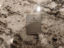 Sony SCPH-1020 Playstation Memory Card - Tested And Working