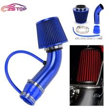 76mm/3IN Car Cold Air Intake Filter Induction Kit Pipe Power Flow Hose System