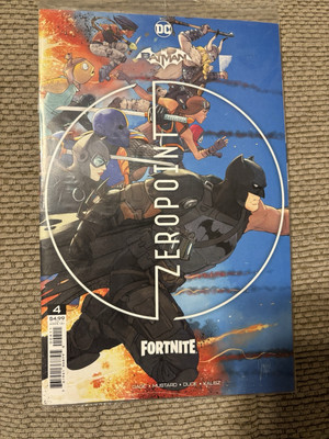 Batman / Fortnite: Zero Point #4 (DC Comics August 2021) Sealed