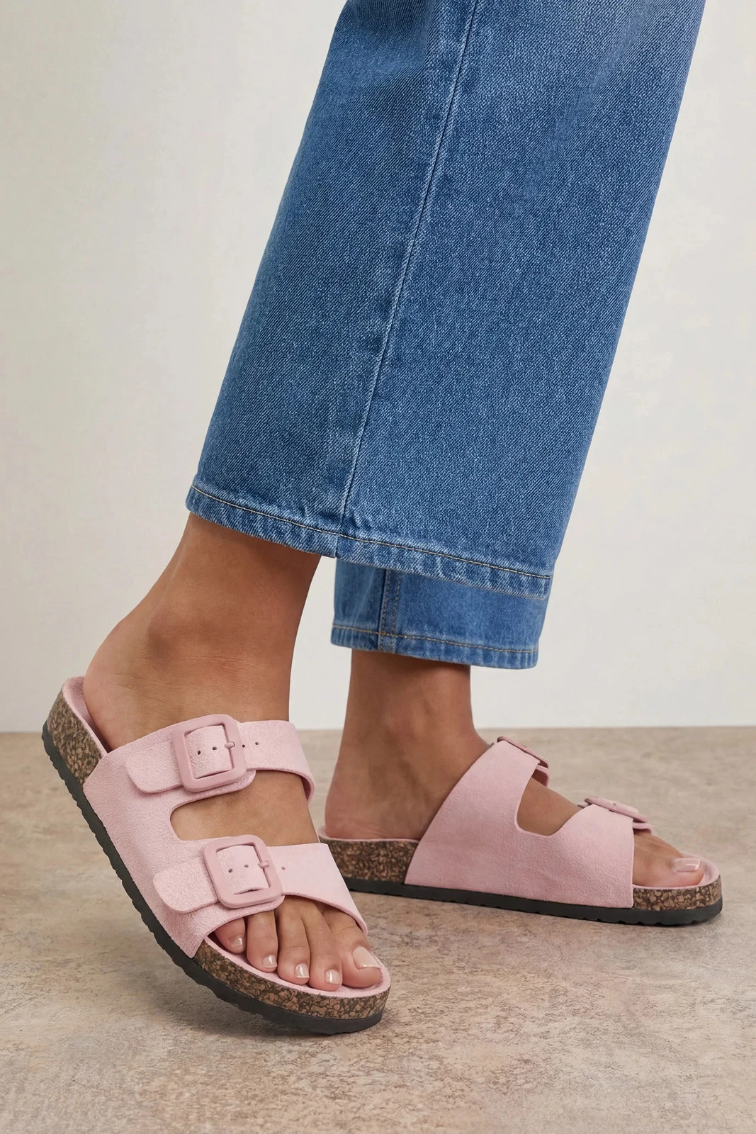 Oasis Pink Sandals Womens Daywear Sandals