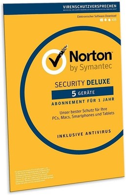 NORTON 360 Standard DELUXE Premium 2026 * 1 PC / 1 Jahr * KEIN ABO