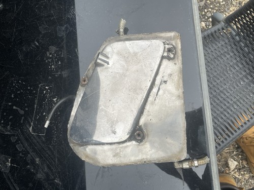 Vintage Motorcycle Custom Made Stainless Engine Oil Tank Used Period Piece