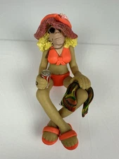 Shelf Sitter Lady Gardener Figure By D Manning