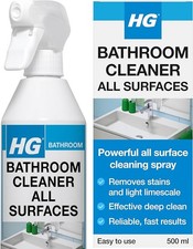 HG Bathroom Cleaner Spray 500ml All Surface Limescale Remover 27.10 per litre