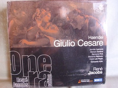 Haendel- Giulio Cesare- Harmonia Mundi- 4-CD-Box- OVP
