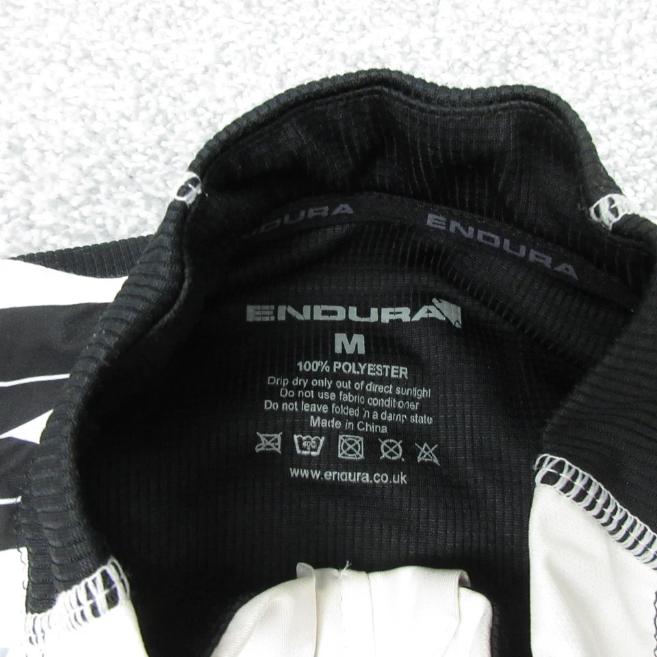 Endura Cycling Jacket Mens Medium White Windstop Pockets Race FS260 Pro Layer - Image 2 of 4