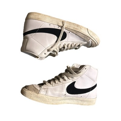 Size 10 - Nike Blazer Mid 77 Vintage White Black