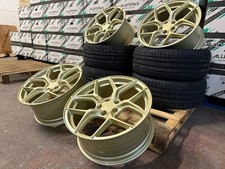 VW Golf Clubsport Edition 45 XT1 19” Alloy Wheels 5x112 Gold + TYRES