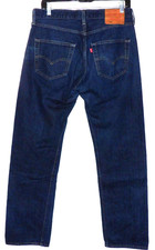 Levi's 501 Medium Wash PREMIUM DENIM Button Fly Straight Leg Jeans Men's 30 X 30