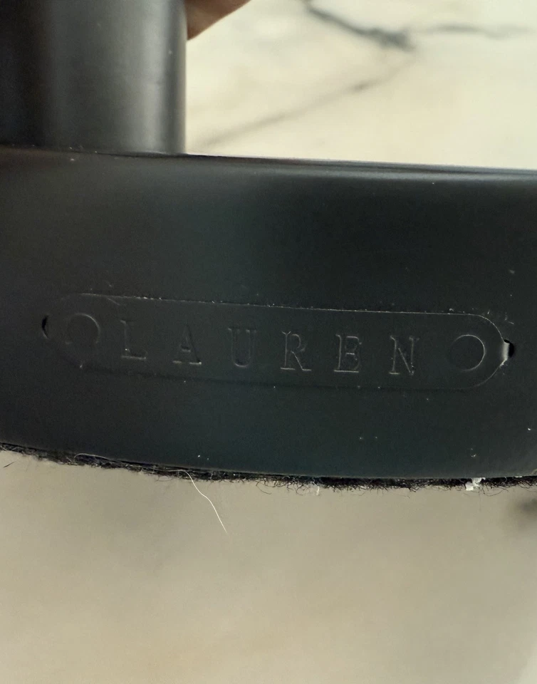 Lámparas de mesa de escritorio Ralph Lauren brazo oscilante base ponderada negro bronce con pantalla Foto 4 de 4